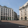 milano, piazza degli affari